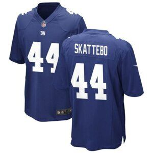 Youths Kids Mens  Cam Skattebo Royal Stitched Jersey